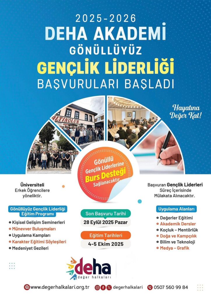 GENÇLİK LİDERLİĞİ BURS DESTEĞİ