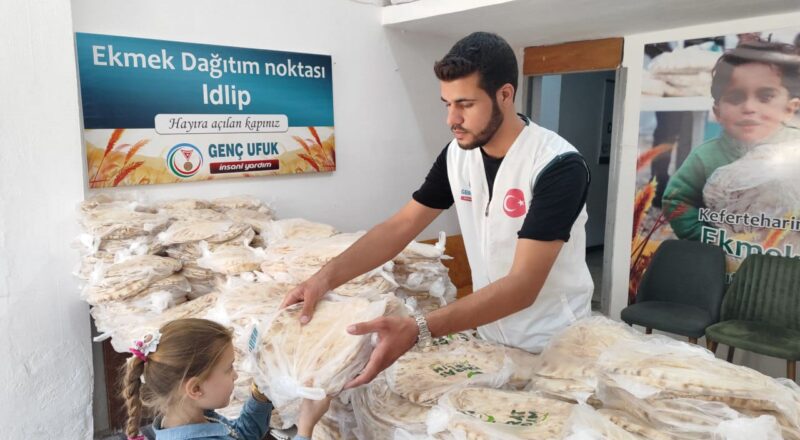 İdlib Ekmek Dağıtım Merkezleri