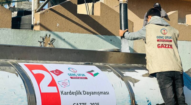 Gazze Cibaliye Temiz Su İkramı